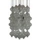 1960s 197070s Tulip Chandelier by J.T. Kalmar for Kalmar Austria