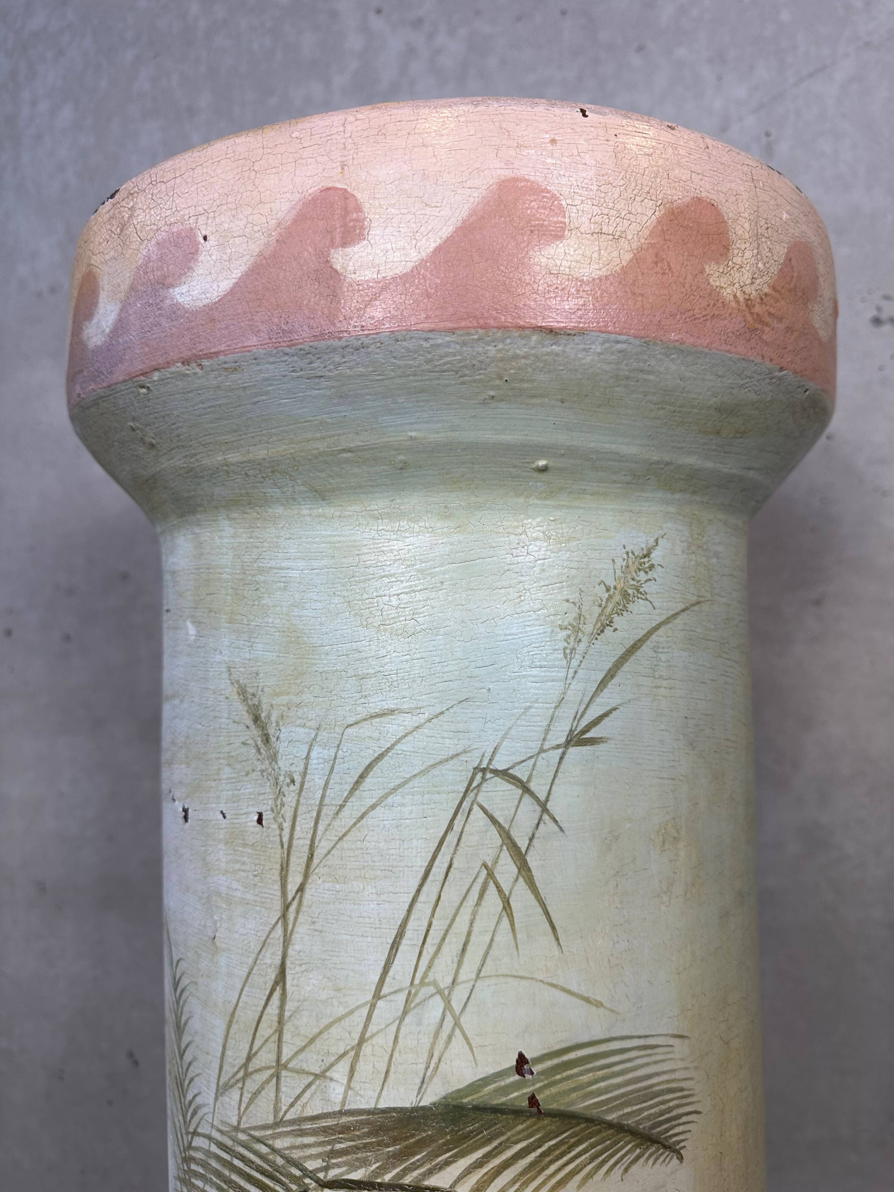 Antique French column – stoneware