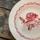 Set of 3 plates Digoin Sarreguemines