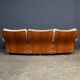 Vintage 20th century cream velvet "tulip" seating suite by km wilkins c1970
