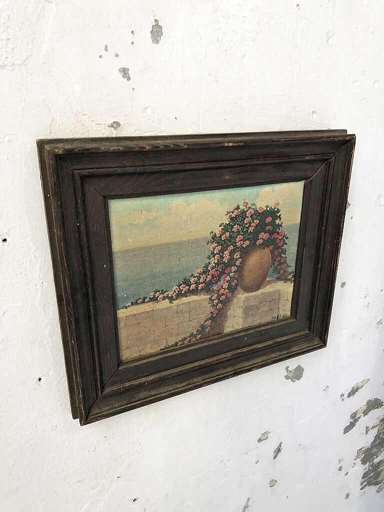 Peinture à l’huile fleurs