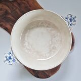 Iron earth soup tureen or vegetable dish bourgeois paris store model vieux lille blue garlands