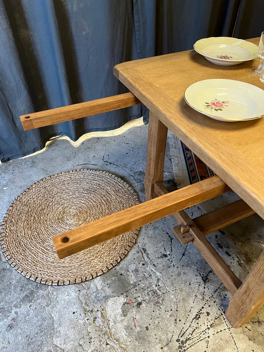 Restored antique farmhouse table