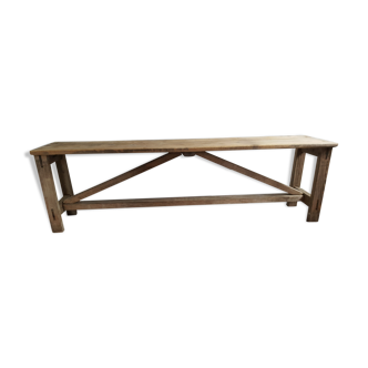 Banc en hêtre années 50/60