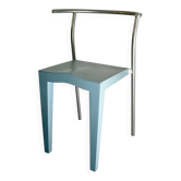 Chaise vintage Dr. Glob bleu clair de Philippe Starck pour Kartell, Italie
