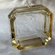 Baccarat Art Deco crystal square ashtray