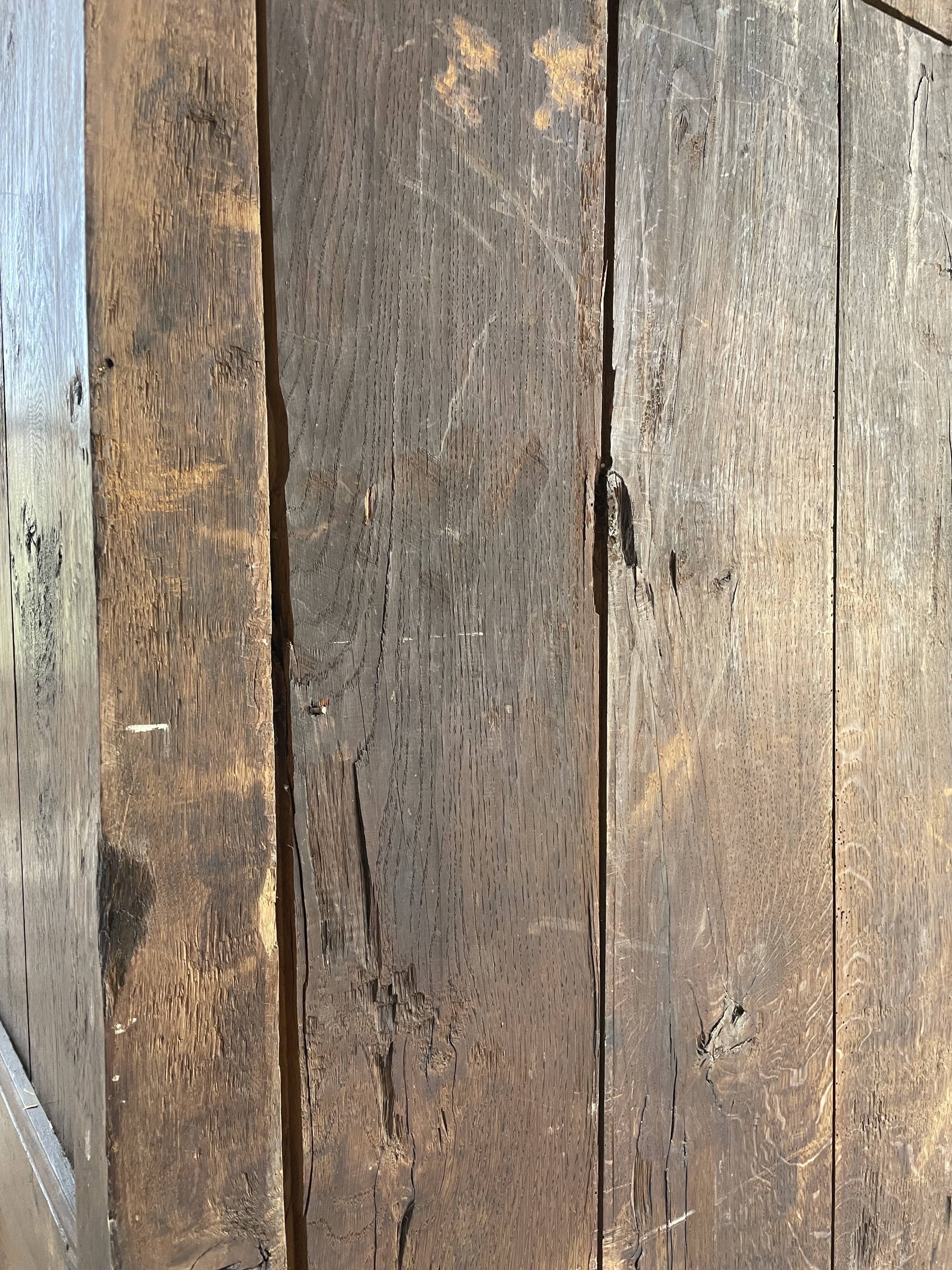 Savoyard solid oak cabinet XVIIIth