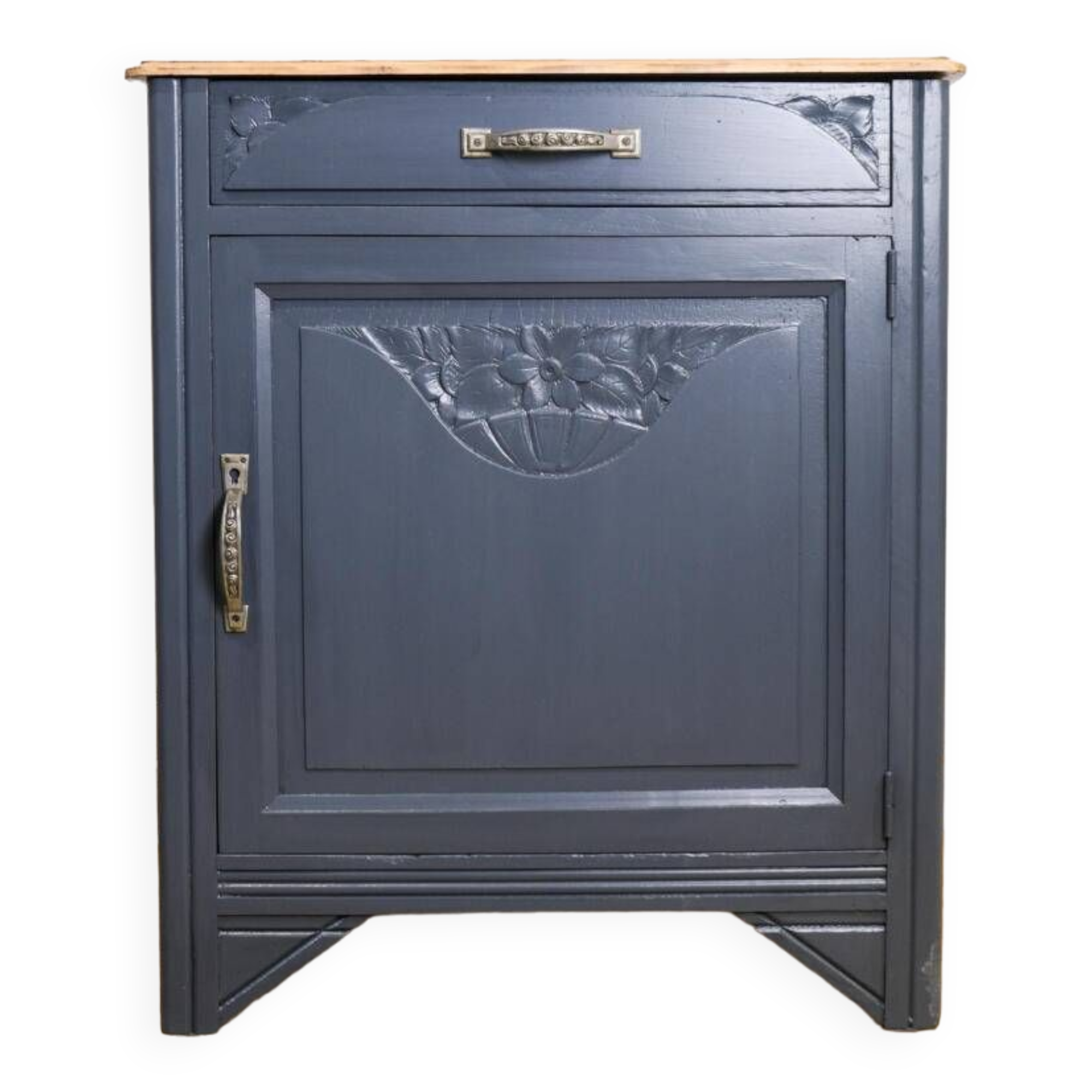 Art deco storage unit