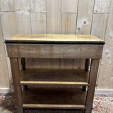 Console d’époque Napoléon III en noyer et placage