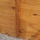 70s oval pine coffee table