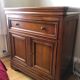 Solid cherry TV stand made in France