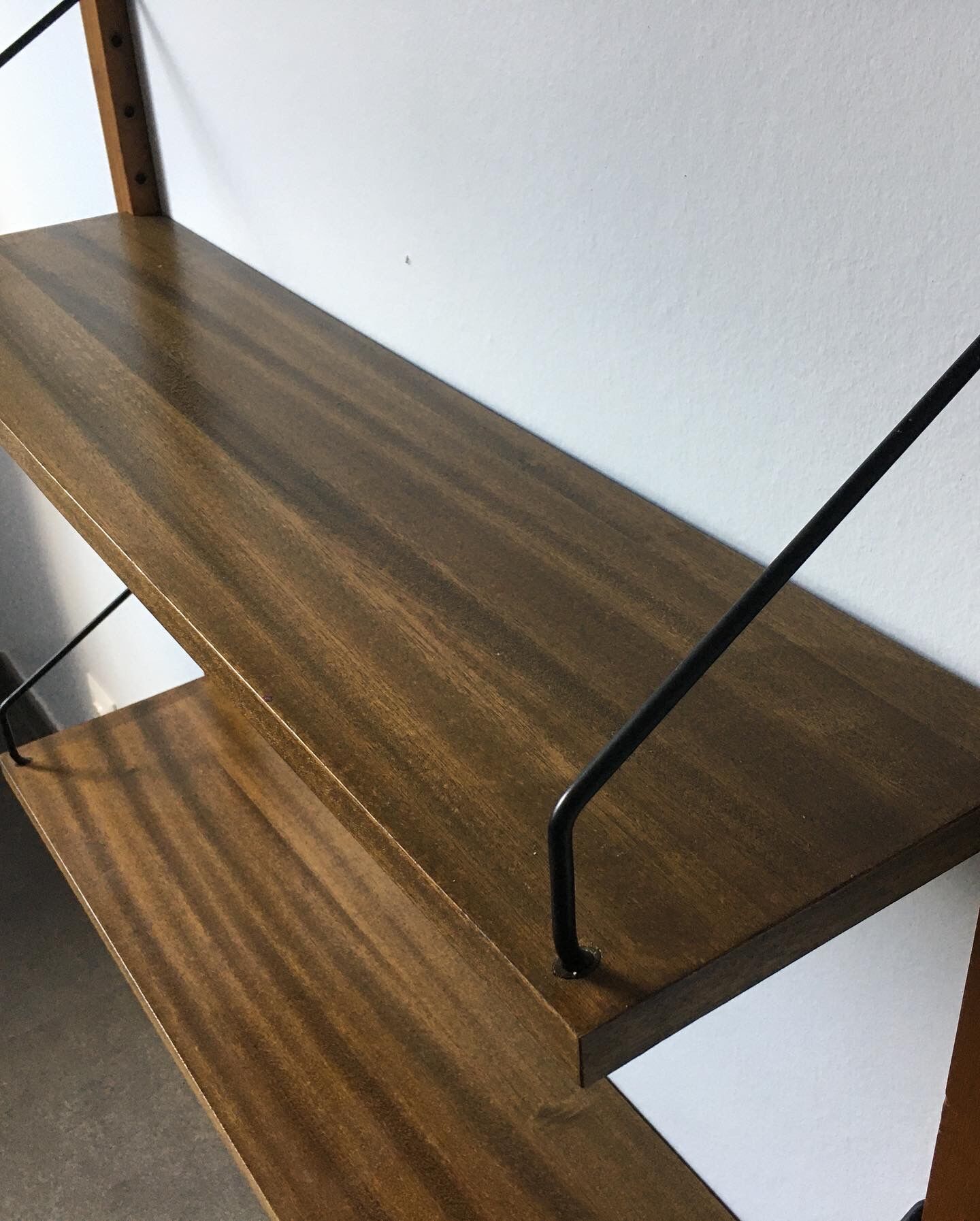 Scandinavian wall shelves Poul Cadovius royal system 60s