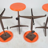 Set de 4 tabourets industriels Strafor