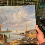 Beautiful painting Marine E. Guilleux