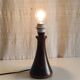 Pied de lampe à poser en bois massif style scandinave - mid. XXeme