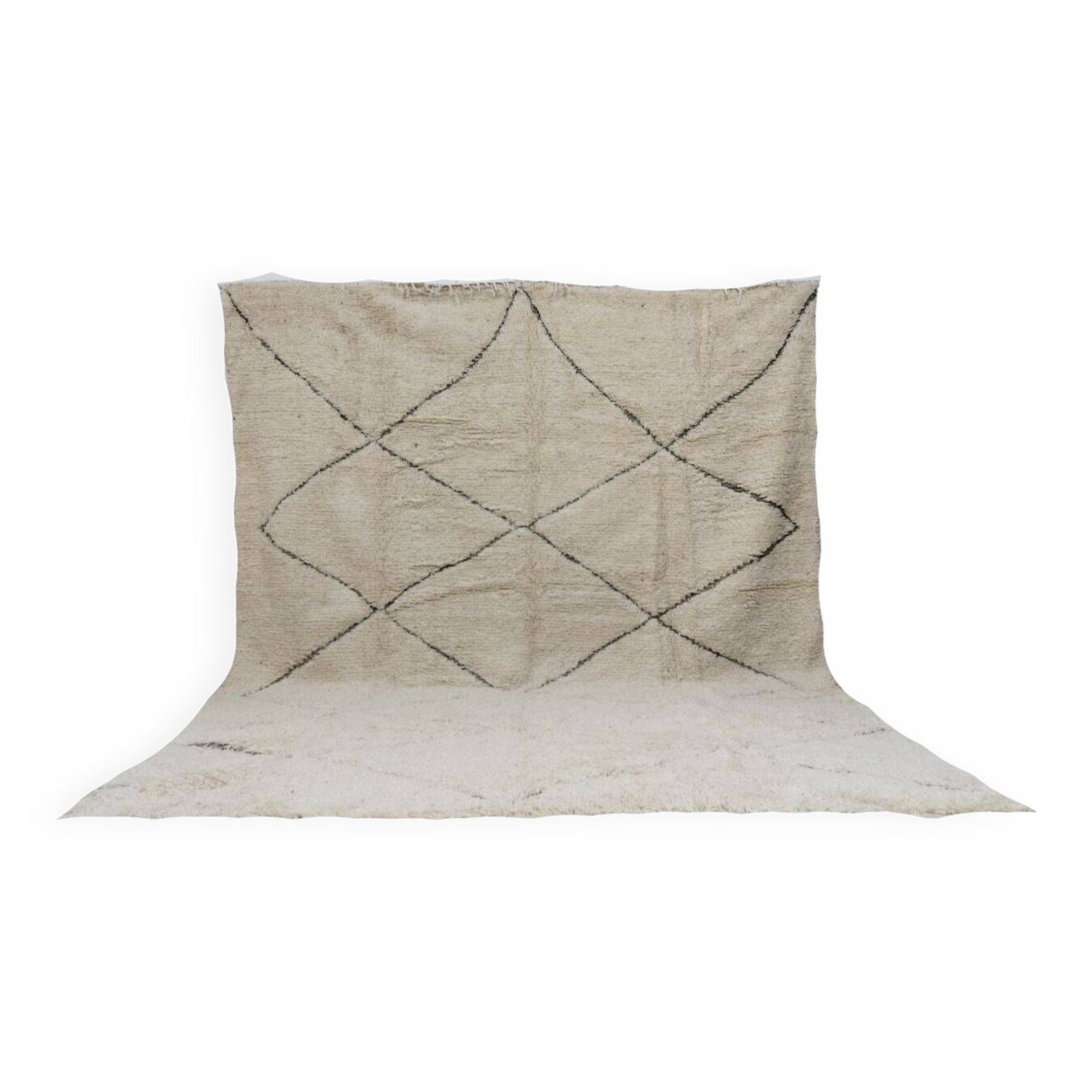 Handmade Moroccan Berber Rug 345 X 266 CM
