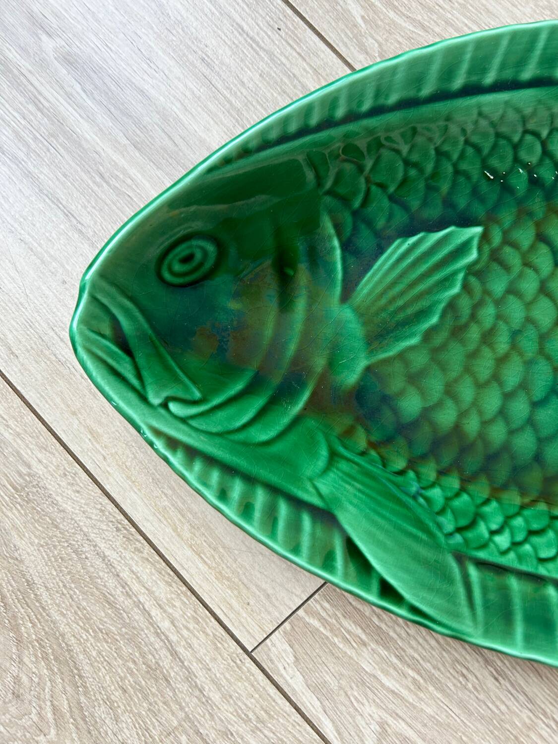 Serving dish Sarreguemines fish