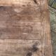 Antique cherry farmhouse table with 2 drawers and 1 pull-out