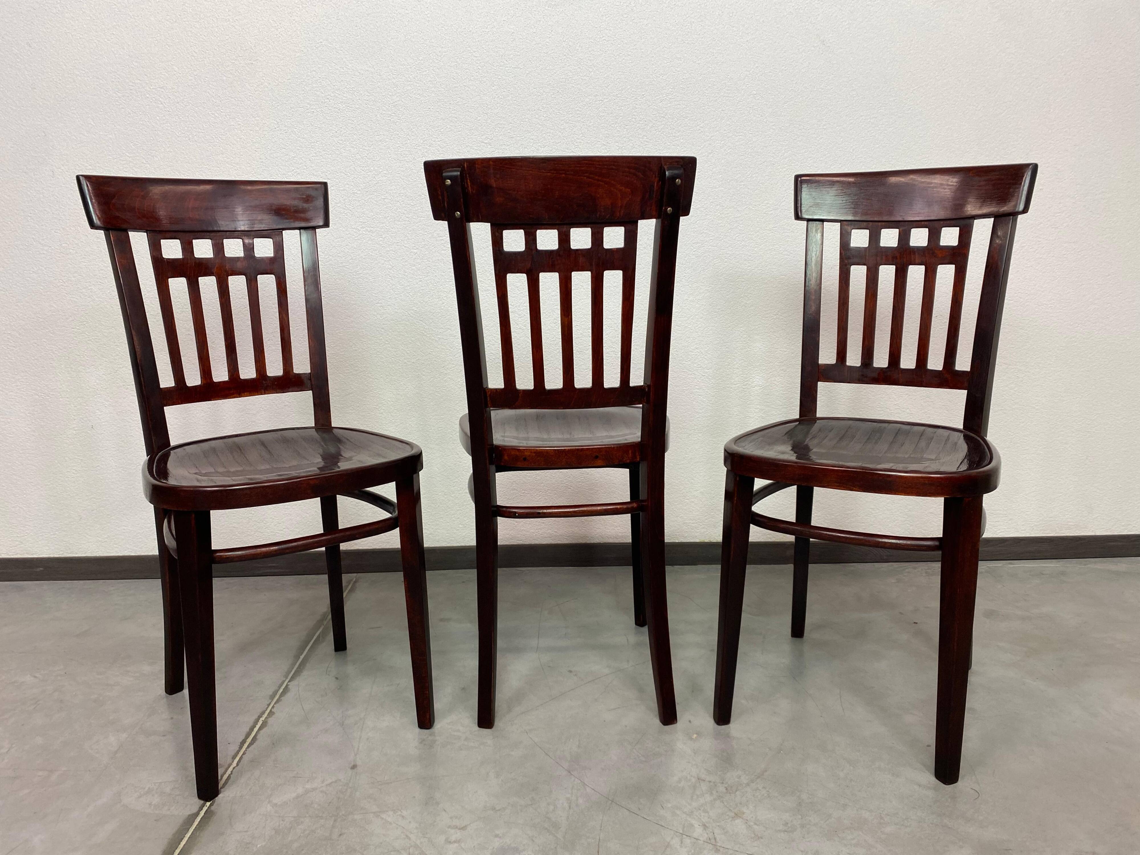 Rare dining chair no. 234 by Otto Wagner for J&J Kohn