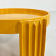Set of 3 yellow Marema nesting tables by Gianfranco Frattini for Cassina, 1960