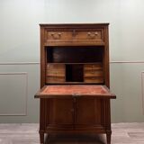 Secretary In Natural Wood Louis XVI XVIII Eme Century