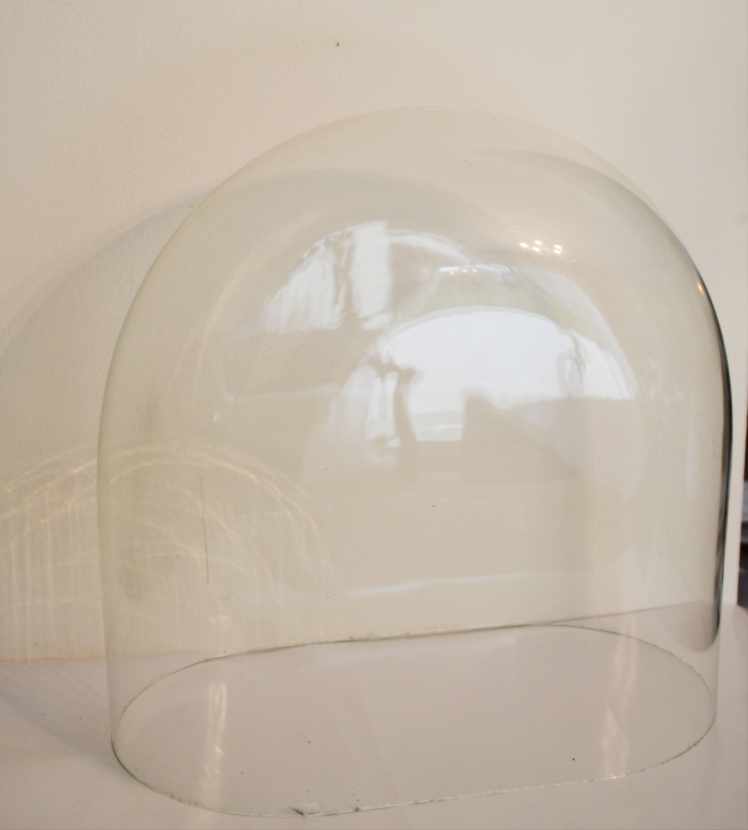 Glass globe of bride