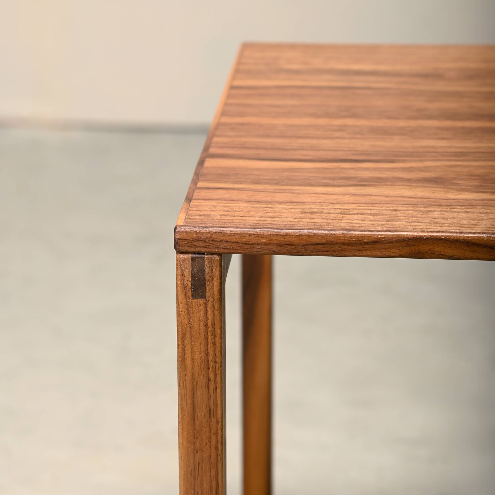 Kai Kristiansen Cube No. 33 Interlocking Nesting Tables in Walnut, Denmark