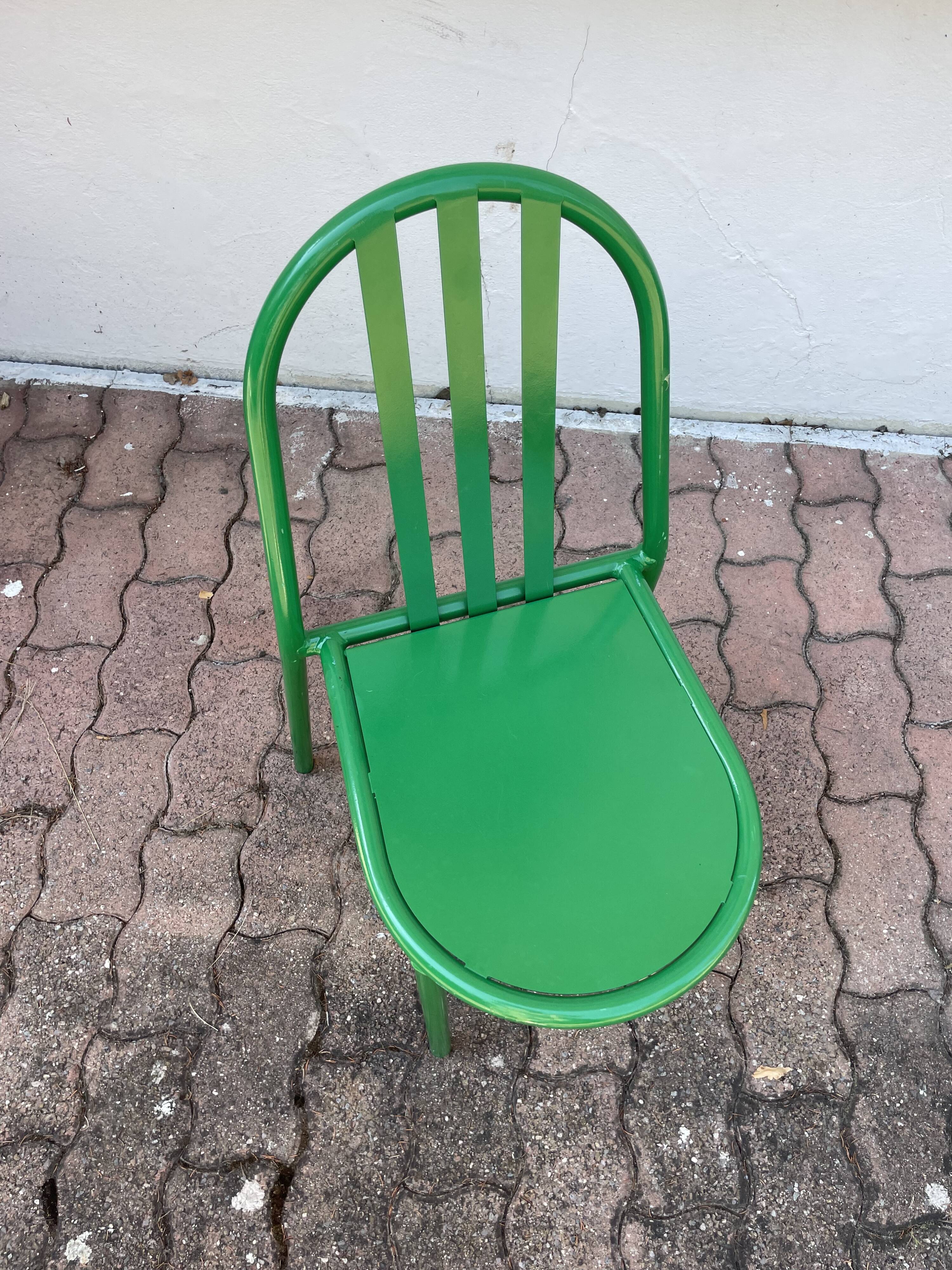 Green chair Robert Mallet Stevens
