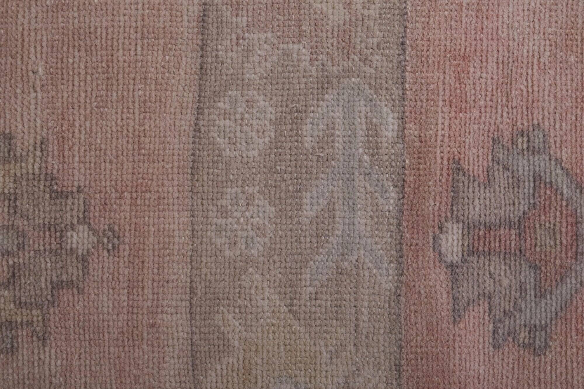 Vintage Turkish hallway rug 92x673 cm