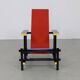 Dutch Bauhaus Lounge Chair in the style of Gerrit Rietveld