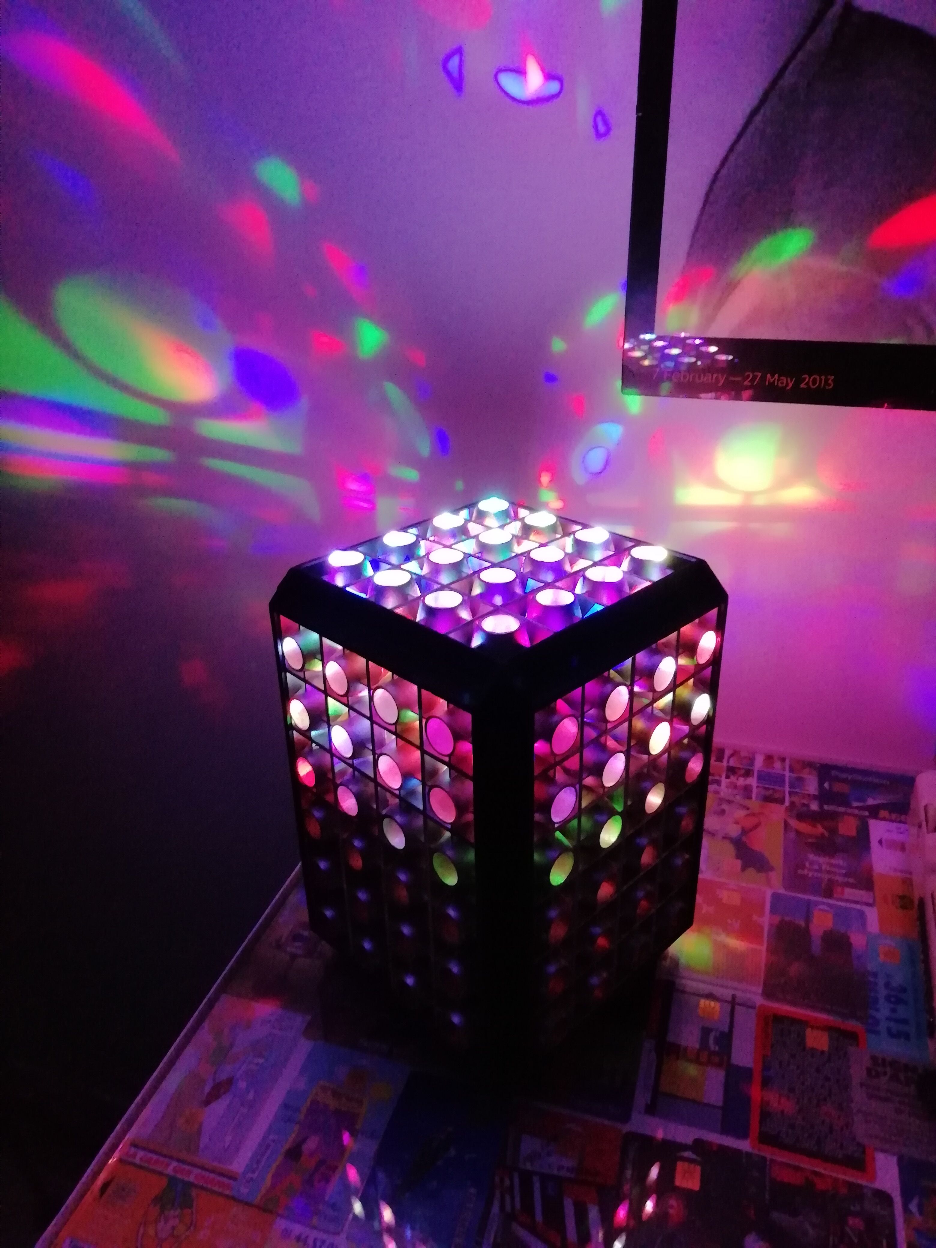 Vintage kaleidoscope lamp