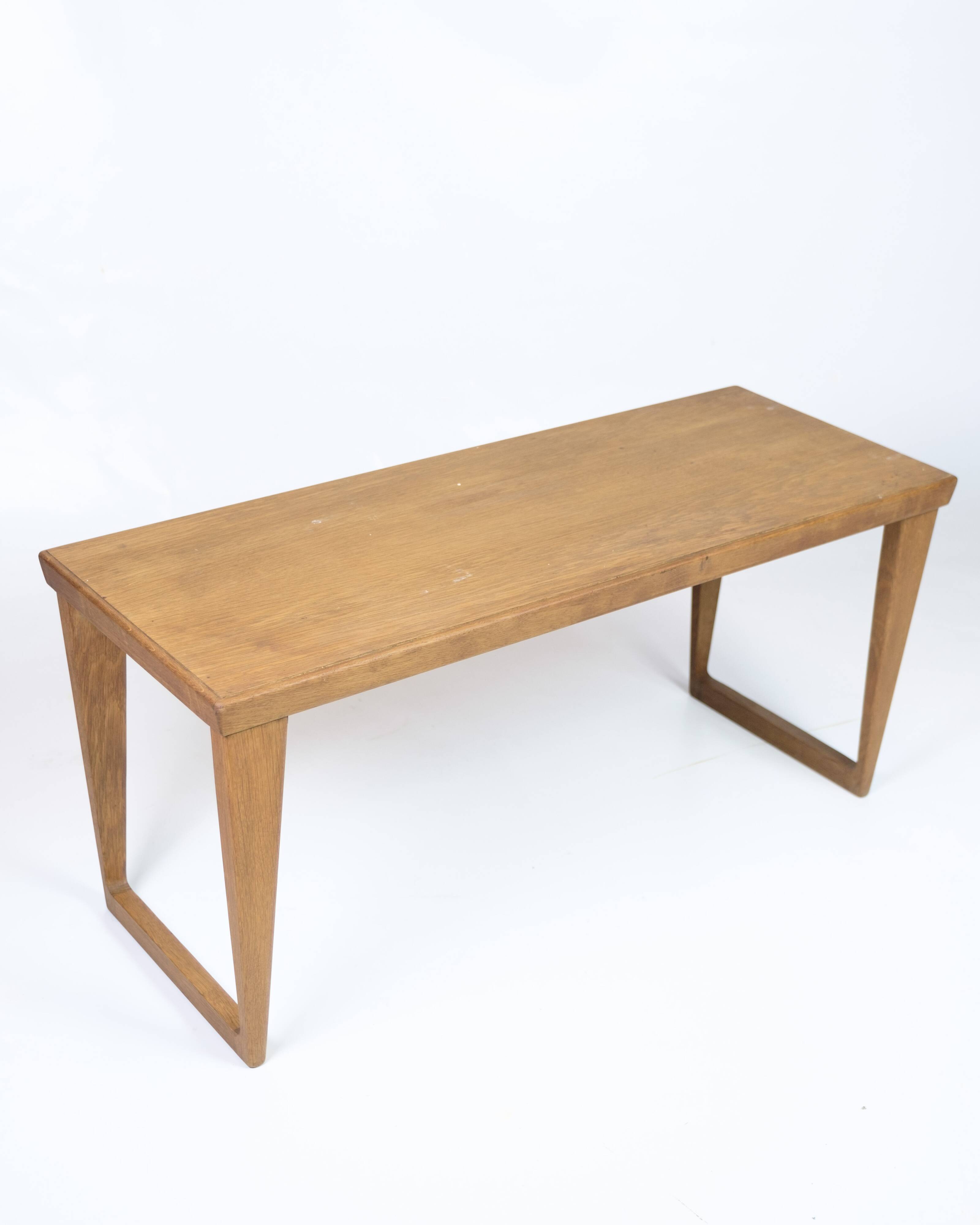 Side Table Made In Oak By Aksel Kjersgaard For Odder From 1960s
