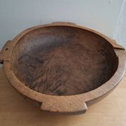 Grande coupe en bois ancienne