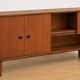 Vintage Scandinavian teak library