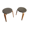 Pair of stools tripod