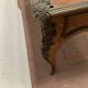 Louis XV style desk set in mahogany and burr walnut