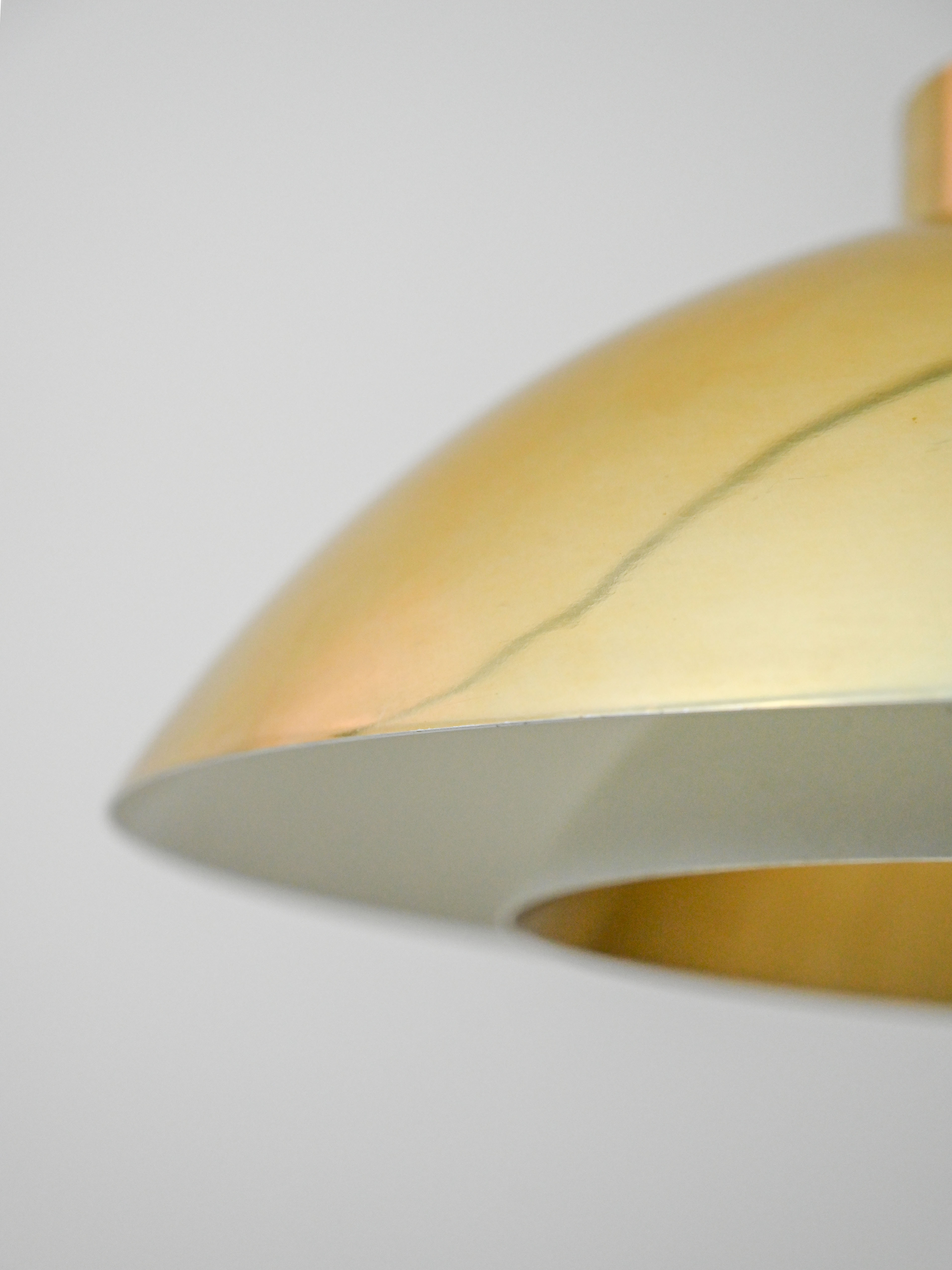 Golden pendant lamp