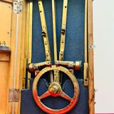 Naval Brass 3 arm full circular Protractor – USSR 1960