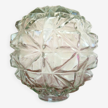 Vintage glass tulip lampshade