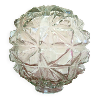 Vintage glass tulip lampshade