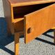 Set of 2 Danish oak bedside tables, 1940s
