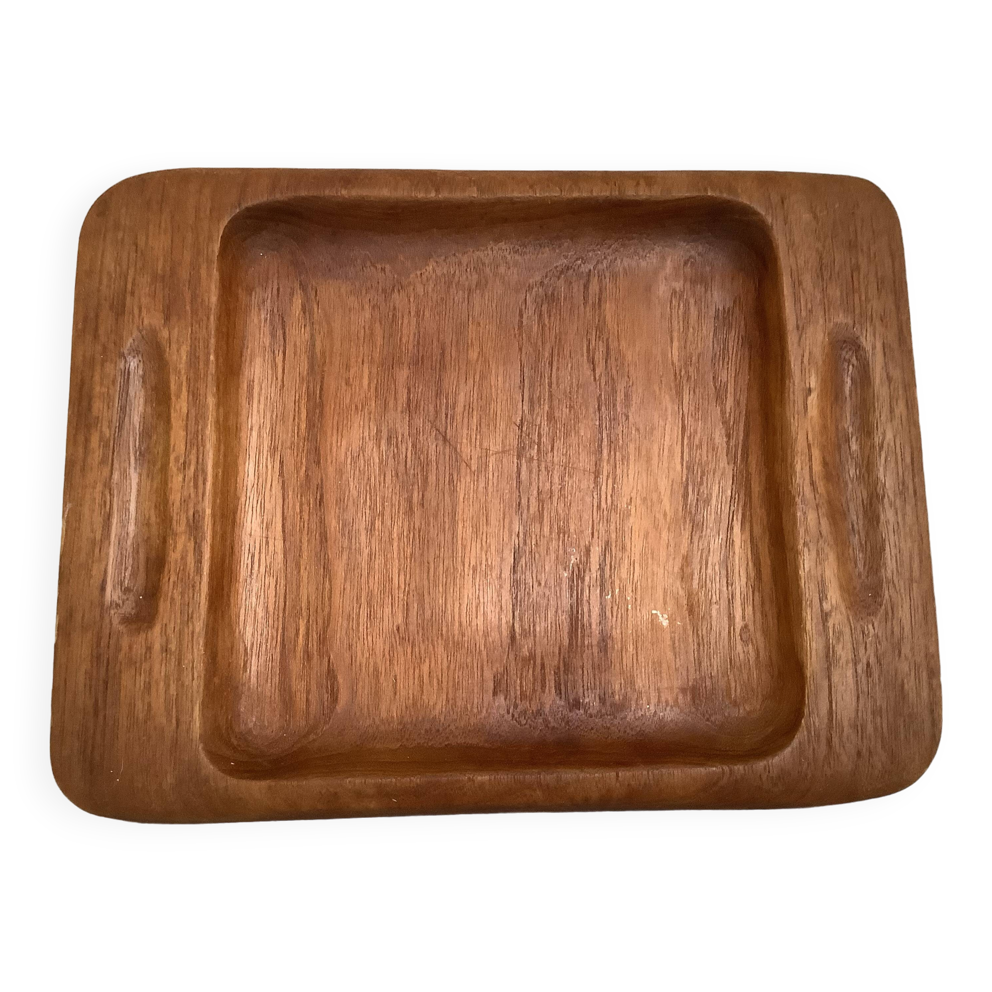 Small teak wood tray