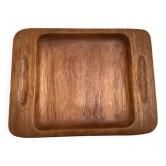 Small teak wood tray