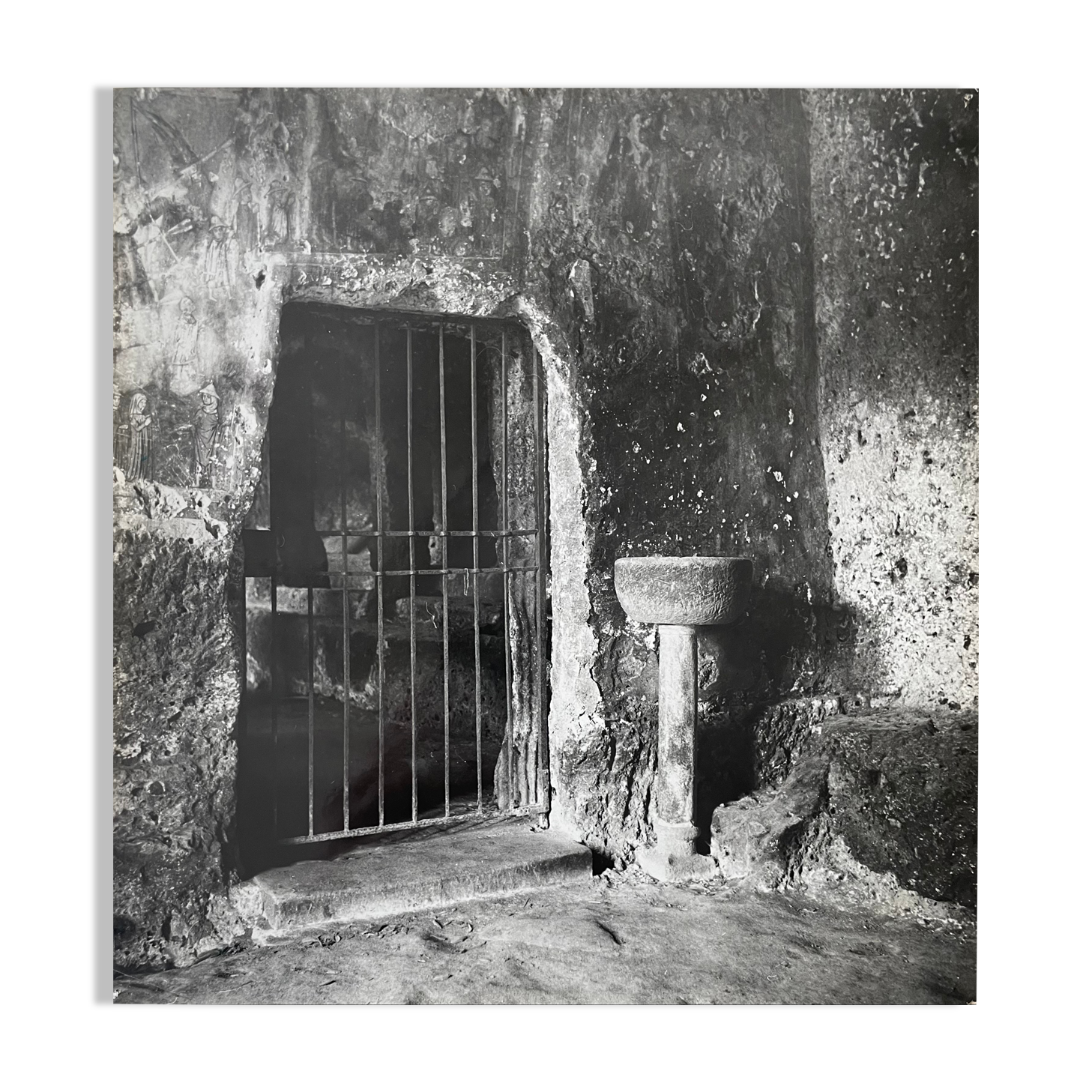 PHOTO argentique artistique NU féminin femme nue NOIR ET BLANC format 13X18 1980