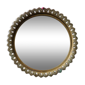 Brass mirror