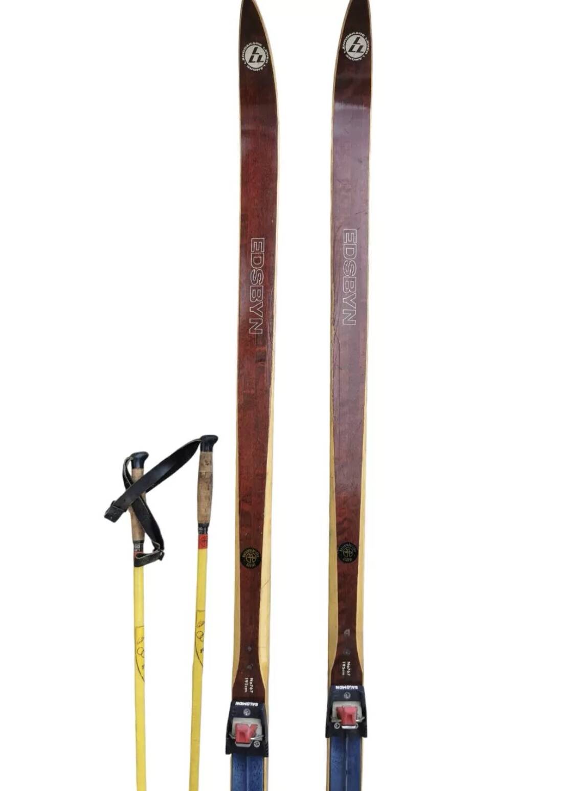 Ski vintage edsbyn verken sweden