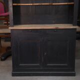 2-part sideboard in late 19th century fir