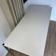 USM Haller desk in pearl grey laminate