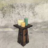 Vintage wooden stool