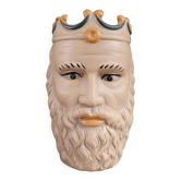 Cache-pot vase head Caltagirone by Marie Olsson Nylander for HKliving